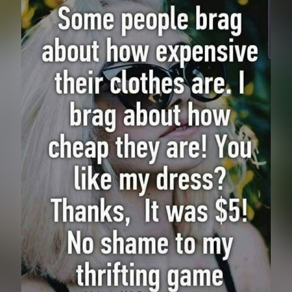 THRIFTING IS THE NEW ! love to be notified